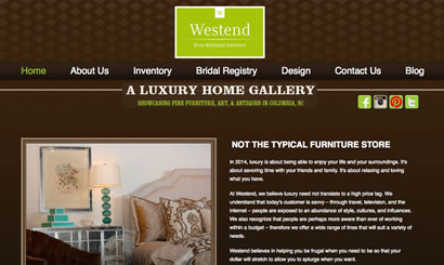 Interior Designer Web Design