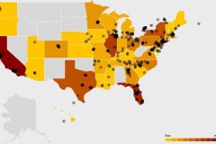 Email Tracking Heat Map